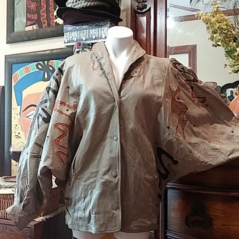 Stephen cole vintage leather jacket